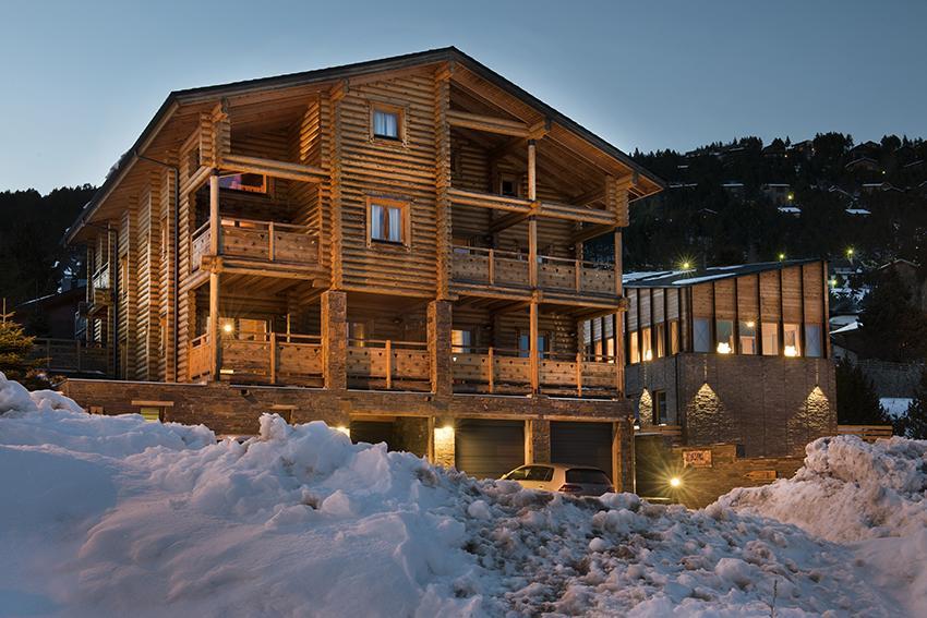 Chalet Ana & Spa Angles Zewnętrze zdjęcie